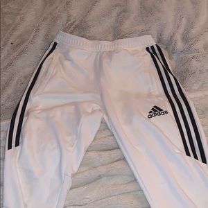 White Adidas Joggers!